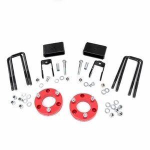 Rough Country 2" Lift Kit for 2016-2024 Nissan Titan XD | Anodized Red - 868RED